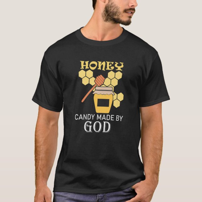 Camiseta Honeycomb Candy Nature Abelhas (Frente)