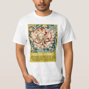Camiseta Honeysuckle Pattern - Design de William Morris