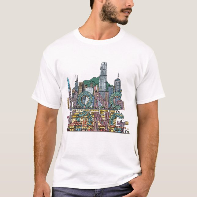 Camiseta hong kong (Frente)
