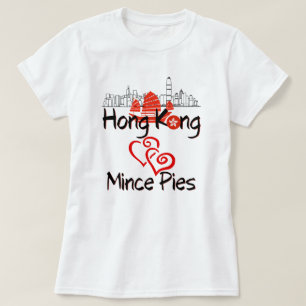 Camiseta Hong Kong ama as tartes das minas