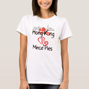 Camiseta Hong Kong ama as tartes das minas