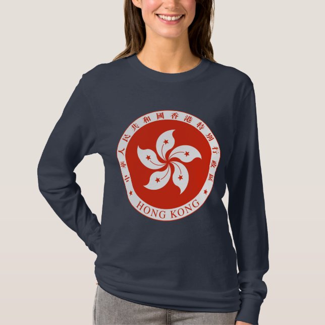 Camiseta hong kong emblem (Frente)