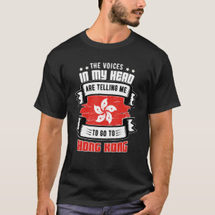 Camiseta Hong Kong Na Minha Cabeça
