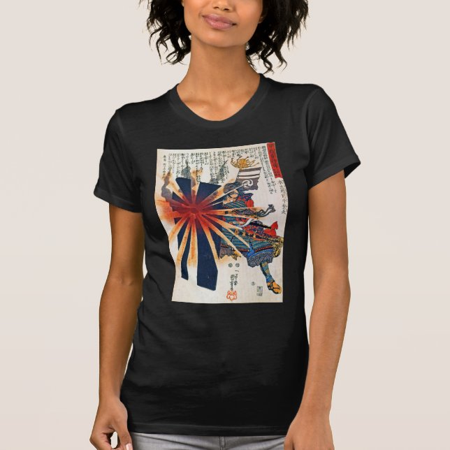 Camiseta Honjo Shigenaga parriying an exploding shell (Frente)