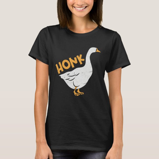 Camiseta Honk Goose Gamer Meme (Frente)