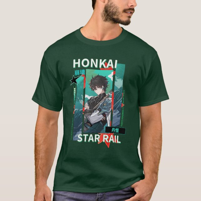 Camiseta Honkai Star Rail Dan Heng (Frente)