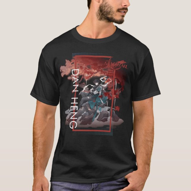 Camiseta Honkai Star Rail - Dan Heng - Caracter Portrait (Frente)