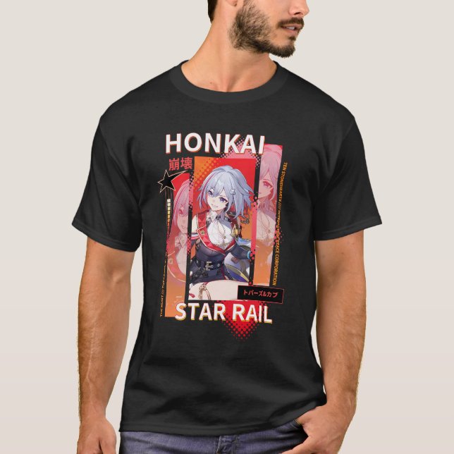 Camiseta Honkai Star Rail Topaz (Frente)