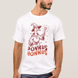 Camiseta Honkus Ponkus - Magia de Ganso de Halloween