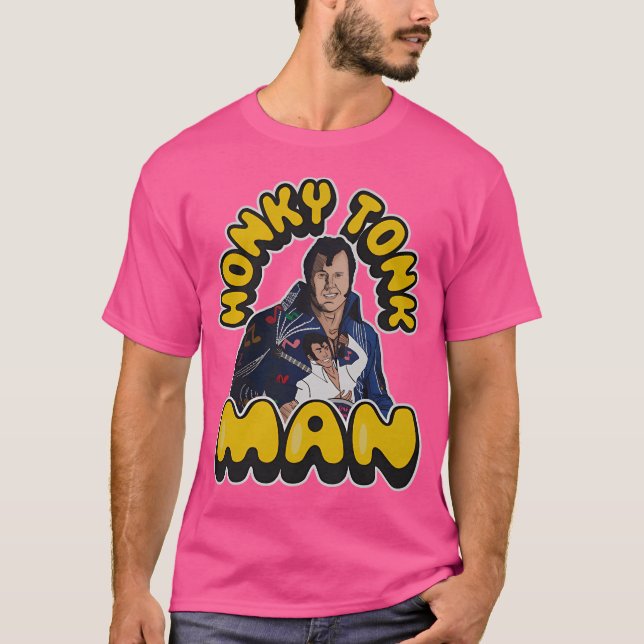 Camiseta Honky Tonk Man Comic (Frente)