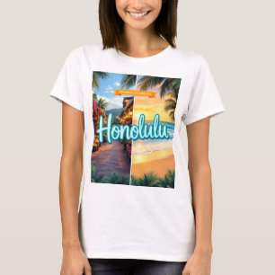 Camiseta Honolulu, Havaí