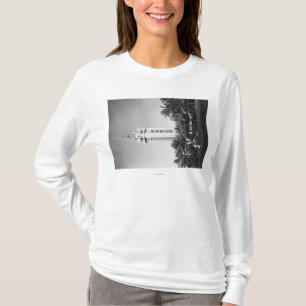 Camiseta Honolulu, Havaí - Aloha a fotografia da torre