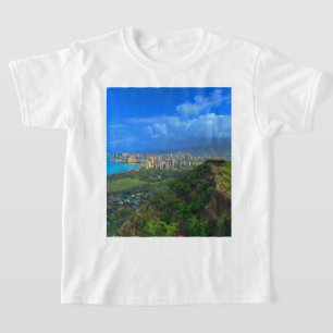 Camiseta Honolulu, Hawaii Skyline nº 1 T-shirt