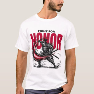 Camiseta HONOR Samurai Streetwea do Guerreiro Ja