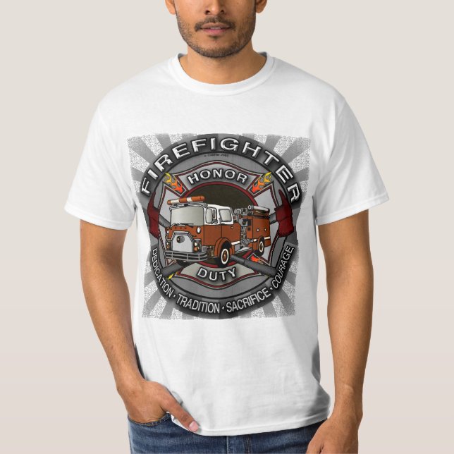 Camiseta Honorável do Bombeiro (Frente)