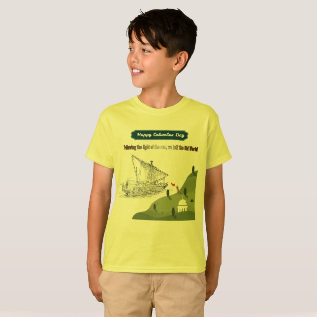 Camiseta Honra ao amarelo de Colombo (Frente Completa)