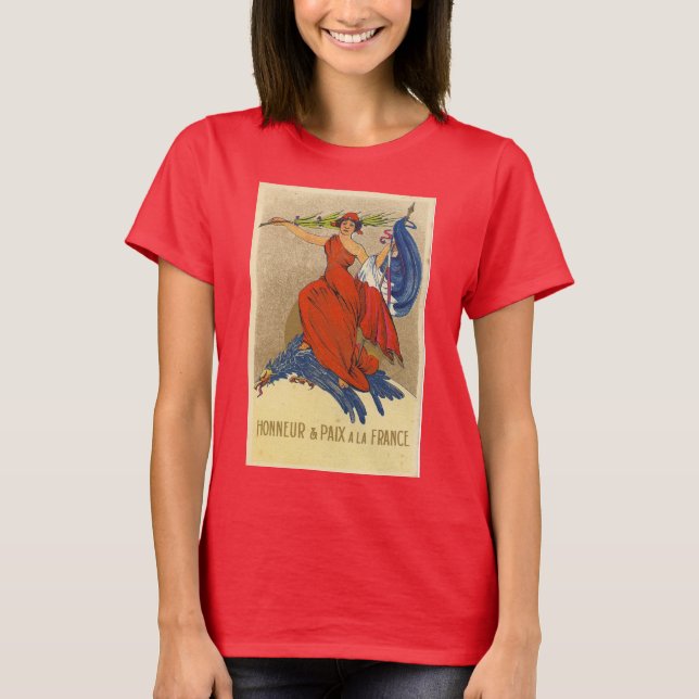 Camiseta Honra e Paz, França  (Frente)