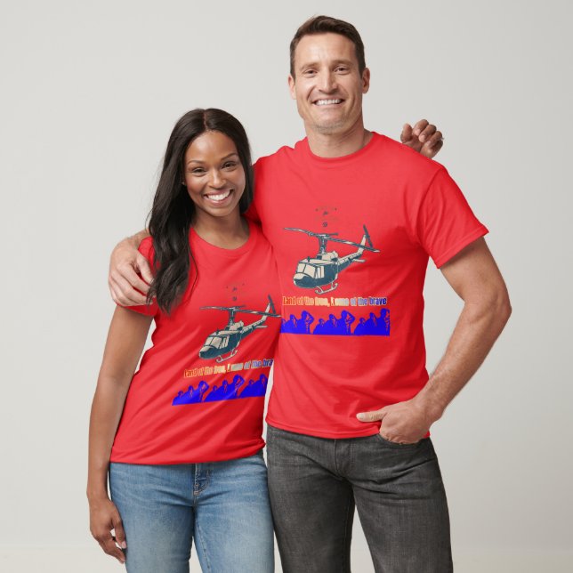 Camiseta Honra em cada fio vermelho (Unissex)