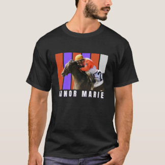 Camiseta Honra Marie Horse Racing Del Mar Papais noeis Anit