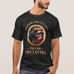 Camiseta Honra O Obrigado Falecido O Memorial Day-Vet