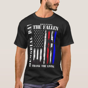 Camiseta Honra O Obrigado Falecido O Memorial Morto Fla