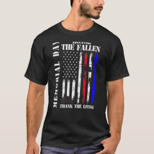 Camiseta Honra O Obrigado Falecido O Memorial Morto Fla