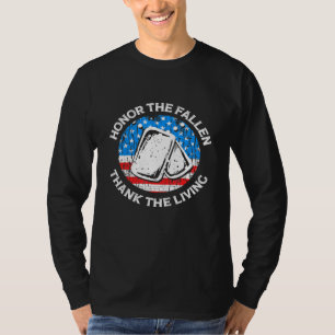 Camiseta Honra O Obrigado Falhado O Aplicativo do Dia dos V