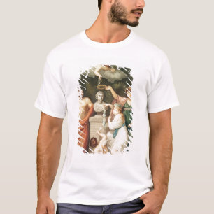 Camiseta Honrando o busto de Linnaeus