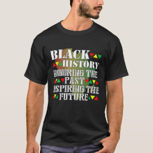 Camiseta Honrando o futuro inspirador do passado - negro af