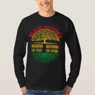Camiseta Honrando o Mês do Histórico Negro Inspirador