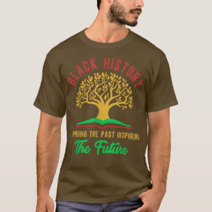 Camiseta Honrando o passado Inspirador Futuro Histórico Neg