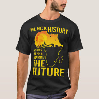 Camiseta Honrando O Passado Inspirando O Futuro Histo Negro