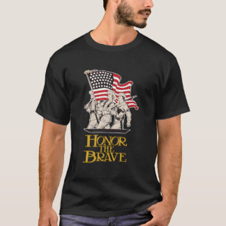 Camiseta Honrar Os Bravos