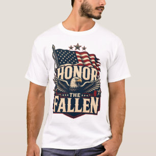 Camiseta Honrar os Caídos Dia da Memória