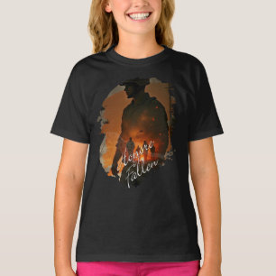 Camiseta Honrar os Caídos – Lembrar seu Sacrifício