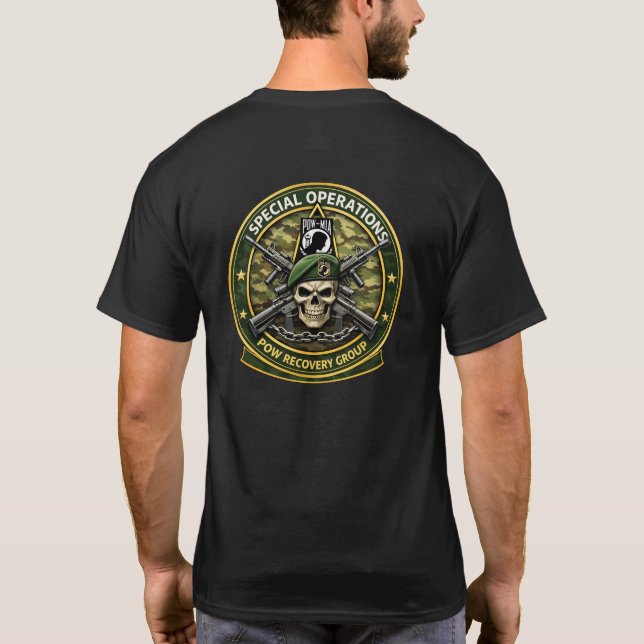 Camiseta Honre os Caídos. Recupere os Bravos (Verso)