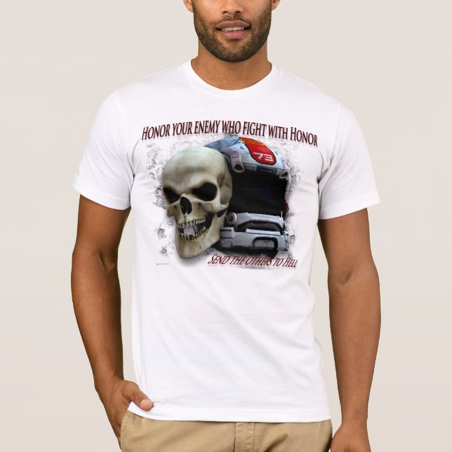 Camiseta Honre seu inimigo (Frente)