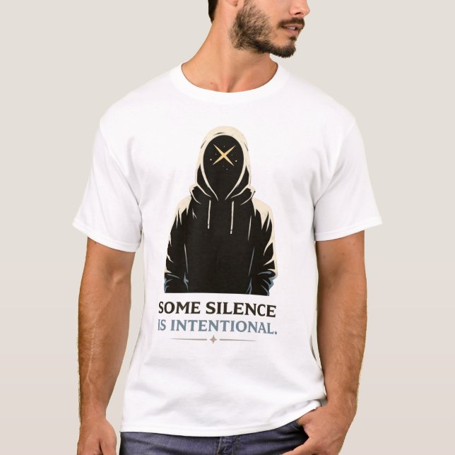 Camiseta Hooded Figure Illustration (Frente)