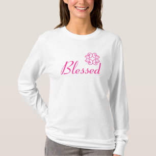 Camiseta Hoodie branco fêmea abençoado Paul de Brian
