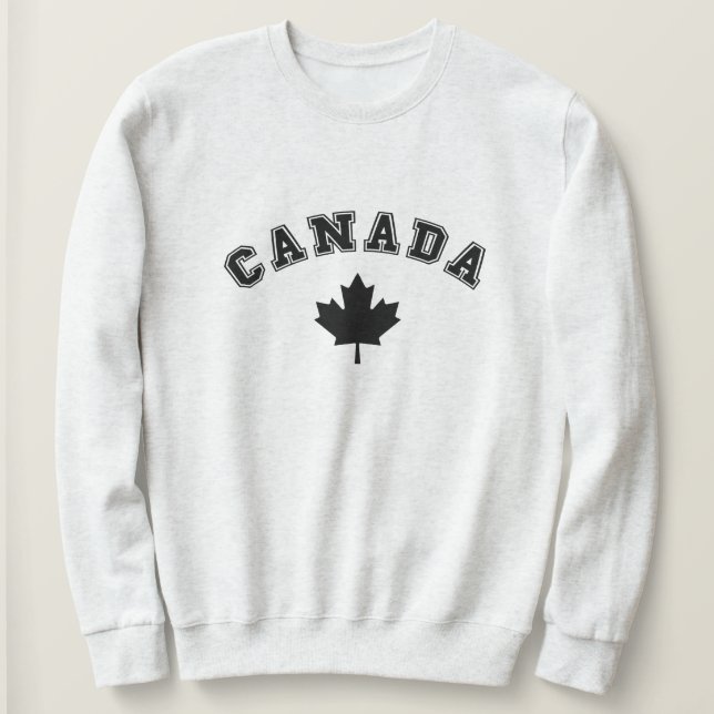 Camiseta Hoodie Canada, Camisa do dia no Canadá (Frente do Design)