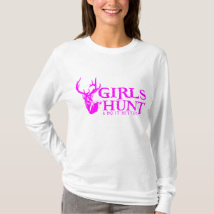 CAMISETA HOODIE DA CAÇA DOS CERVOS DAS MENINAS
