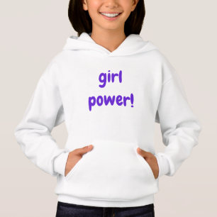 Camiseta Hoodie da Menina de Energia