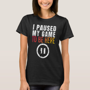 Camiseta Hoodie De Natal Eu Parei Meu Jogo Para Ficar Aqui