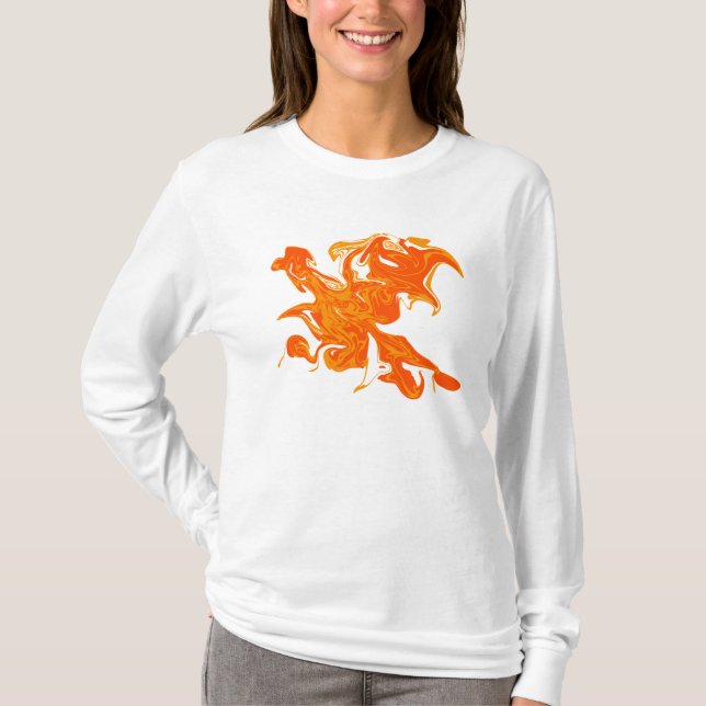 Camiseta hoodie de phoenix (Frente)