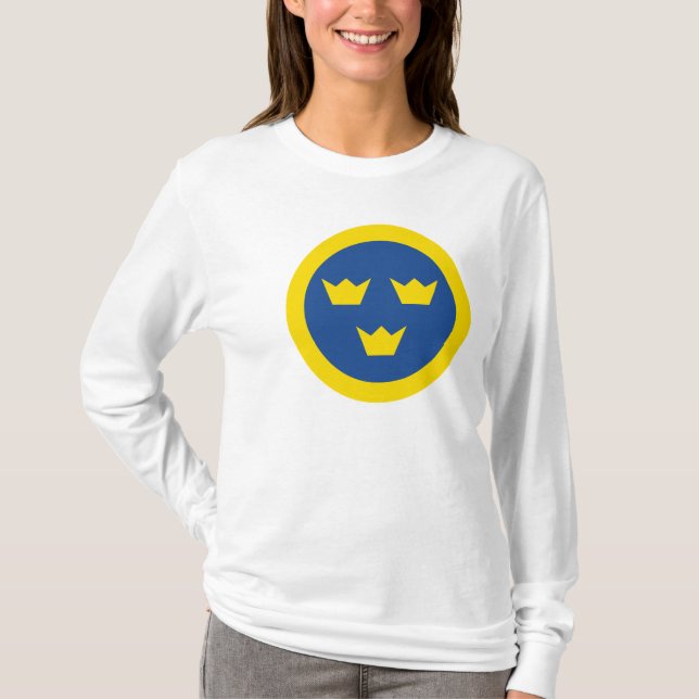 Camiseta Hoodie de Roundel do sueco (Frente)
