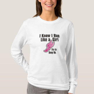 Camiseta Hoodie de uma menina da mulher "funcione como"