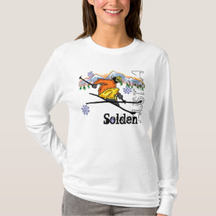 Camiseta Hoodie do esqui de Solden Áustria