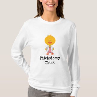 Camiseta Hoodie do pintinho da flebotomia