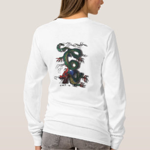 Camiseta Hoodie feito sob encomenda da arte do "dragão"