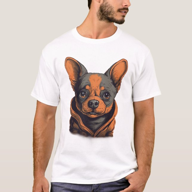 Camiseta Hoodie Frenchie: Muito Legal Escola de Peles! (Frente)